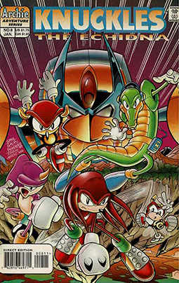KNUCKLES THE ECHIDNA ISSUE #8 - KEN PENDERS.COM